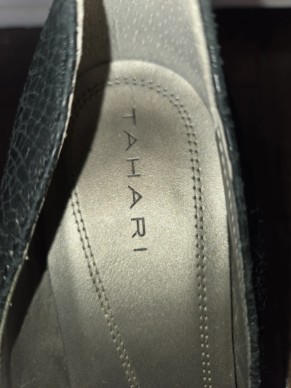 Tahari Black Women's Pointed Toe High Heels